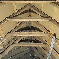 Gebinten van rond 1500 met telmerken