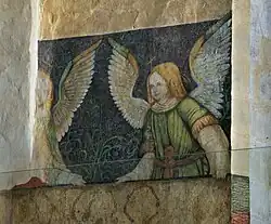 Muurschildering kapel kloosterkazerne