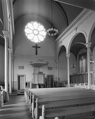 Het interieur in 1979