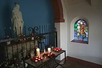 Interieur van de kapel