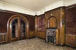 Amsterdamse School: Interieur, de voorkamer, Joannes Josephus Viottastraat 36.