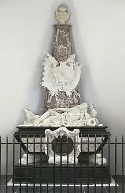 Grafmonument (ca. 1705) van Menno van Coehoorn