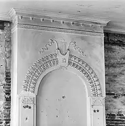 Detail van een schouw