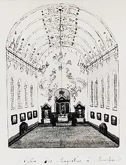 Kerkinterieur, 1797