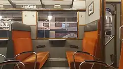 Origineel interieur 1e klas