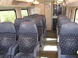 Interieur van 1e klas (VIRM-2/3)