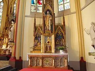 Interieur van de Sint-Jeroenskerk