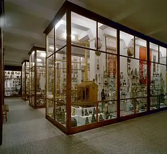 Vitrinekasten Missiemuseum