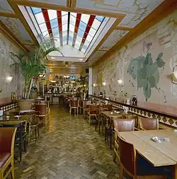 Interieur achterzaal