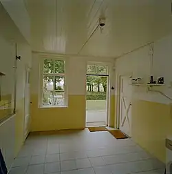 Interieur van een bijkeuken in Kraggenburg