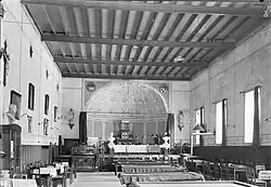 Interieur kloosterkerk, 1937
