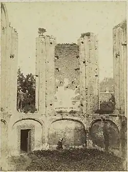 Koor van de kloosterkapel, 1884