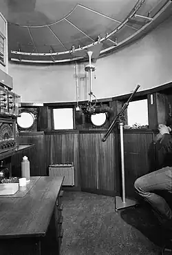 Interieur lichtwacht in 1976