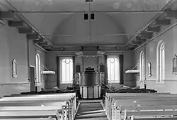 Interieur met preekstoel (1965)