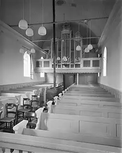 Interieur met orgel (1959)