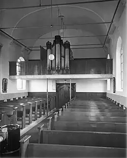 Interieur met orgel (1959)