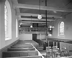 Interieur met orgel (1959)