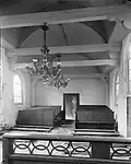 Kerkinterieur naar het westen (foto uit 1963)