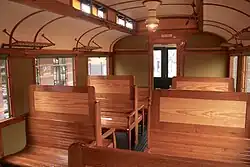 Interieur rijtuig NS BC 423.