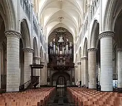 Gezicht naar het orgel