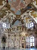 Interieur Residentiepaleis Würzburg, 1752-53