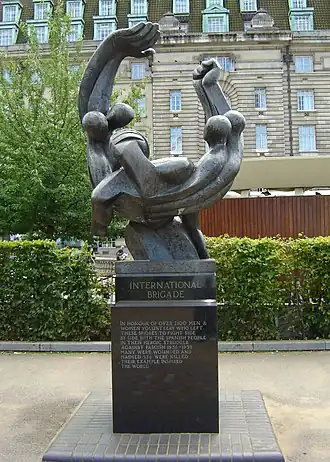 International Brigade Memorial, Londen