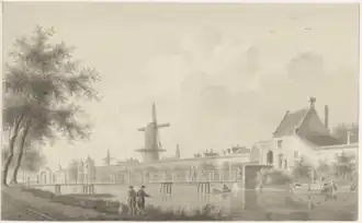 Zuidwestzijde Raampoort