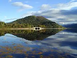 Inveraray Bridge over Loch Fyne.