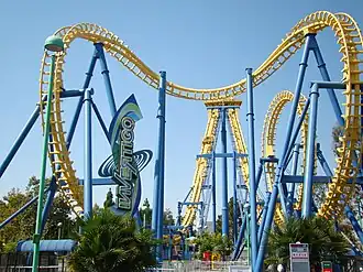 Invertigo in California's Great America (afgebroken)