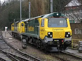 70007 en 70017 bij station Ipswich