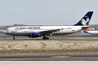 Airbus A300-600, sinds juli 2020 geregistreerd als EP-MDM