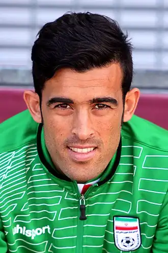 Rahmani in 2014 als speler van Iran
