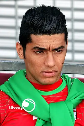 Sharifi in 2014 als speler van Iran