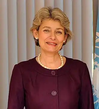 Irina Bokova in 2009