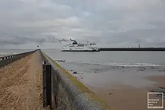 De Isle of Innisfree kom op 20/12/2021 aan te Calais