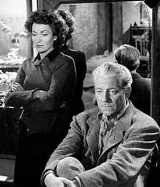 Isa Miranda en Jean Gabin in Le mura di Malapaga