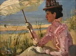 Portret van Dorothea Dina Estella Calisch-Hijmans, ca. 1898