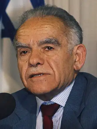 Yitzhak Shamir in 1988