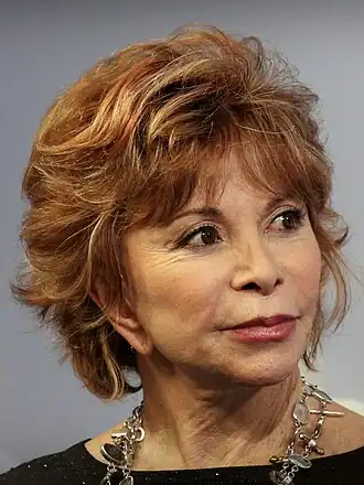 Isabel Allende bij de Frankfurter Buchmesse in 2015