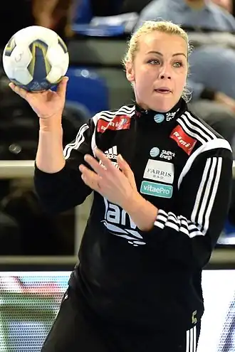 Isabel Blanco, Metz Handball vs Larvik, 15 november 2014