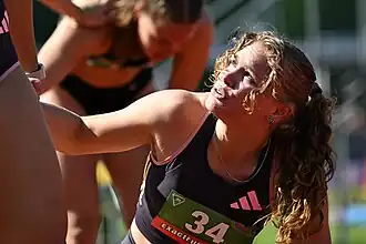 Isabel van den Berg bij de Ter Specke Bokaal 2024 in Lisse.