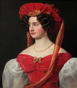 Isabella gravin von Trauffkirchen-Engelberg (1805-1855), 1828