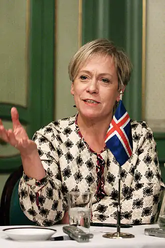 Gísladóttir in 2007