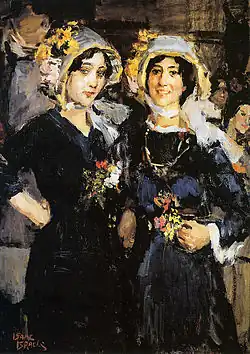 Twee vrouwen, Catherinettes, Parijs, ca. 1905