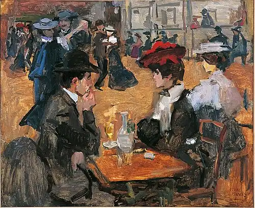 Moulin de la Galette, 1905-1906