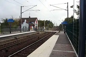 gezien richting Parijs