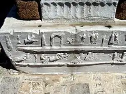 Reliëf met wagenrennen