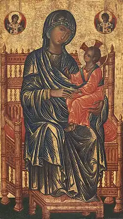 Byzantijnse Madonna, ca. 1250-1275, National Gallery of Art, Washington