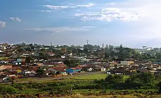 Uitzicht op Itatinga