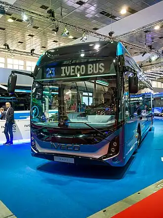 12 meter-elektrische versie op Busworld 2023